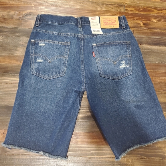 Levi's 511 Slim Cut Off Shorts SZ 16/28 - Picture 2 of 4
